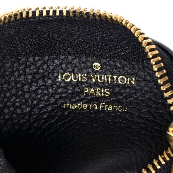 Louis Vuitton Key Pouch Bicolor Monogram Empreinte Giant Black - Picture 6 of 7
